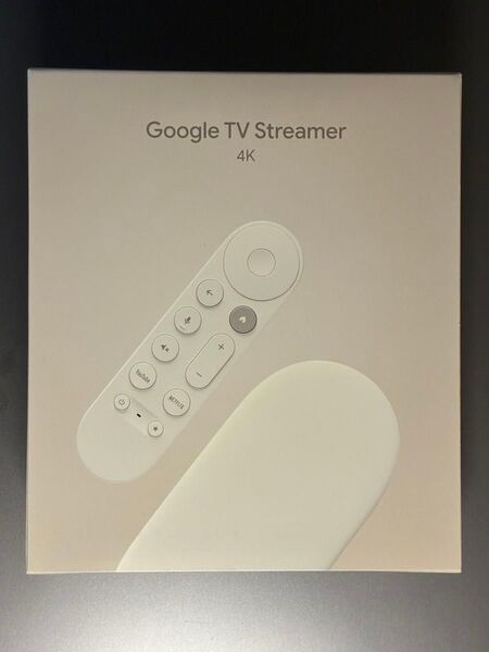 Google TV Streamer (4K) GA05662-JP (ポーセリン) Google 新品未開封 リモコン 32GB