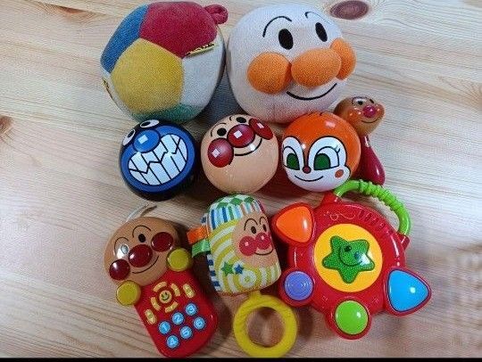 アンパンマン おもちゃセット アンパンマンボール ガラガラ 携帯電話 まとめ売り