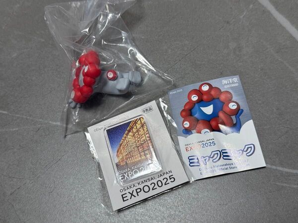 大阪関西万博 ミャクミャクハウス 5月限定ピンバッジ EXPO2025 カプセルトイ フィギュア