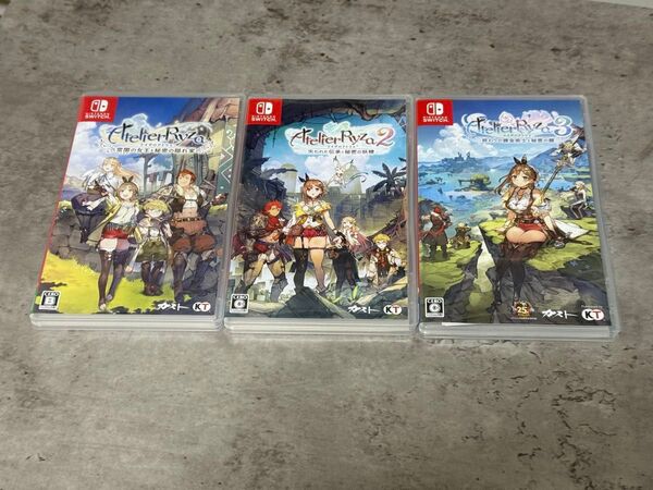 ライザのアトリエシリーズ123 Nintendo Switch 3本セット