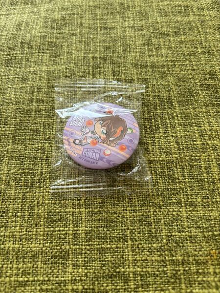 びっくらポン 名探偵コナン 灰原哀 缶バッチ