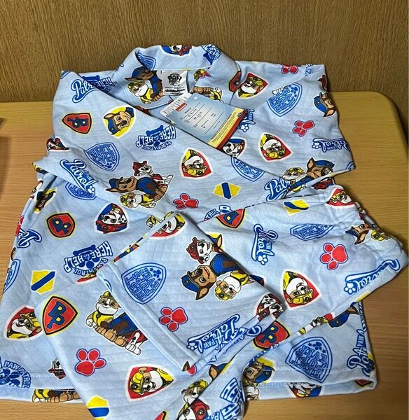 パウパトロール 長袖パジャマ 上下セット 前開き