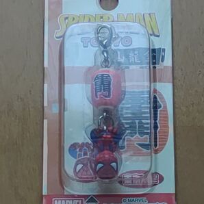 スパイダーマン 東京ファスナーマスコット 未使用