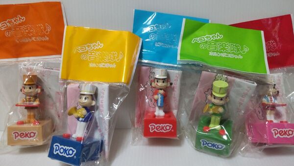 非売品 2003年 ペコちゃん ポコちゃん 音楽隊 マスコット メロディ 不二家