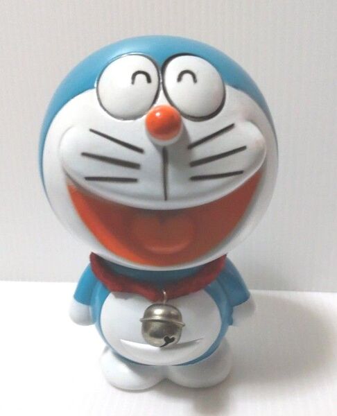 絶版 1979年 パトラ ドラえもん 貯金箱 ソフビ フィギュア