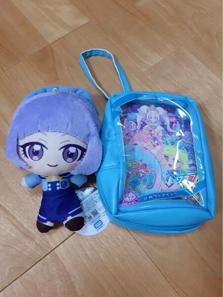 即日発送 ひみつのアイプリ ぬいぐるみ マスコット モーリー ポーチ 真実夜チィ 2