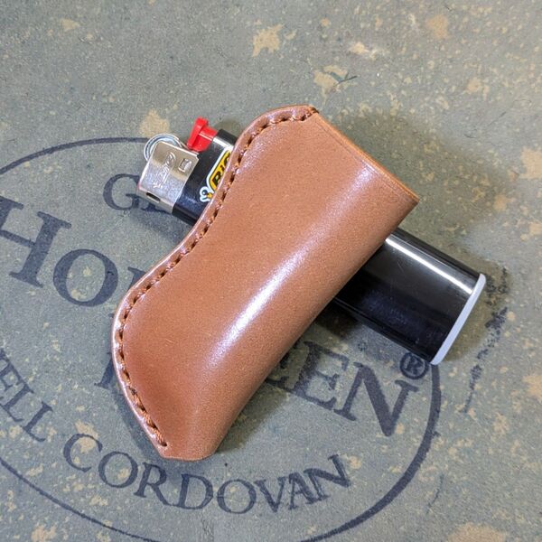 HORWEEN ホーウィン シェルコードバン ライターケース (BIC SLIM用)