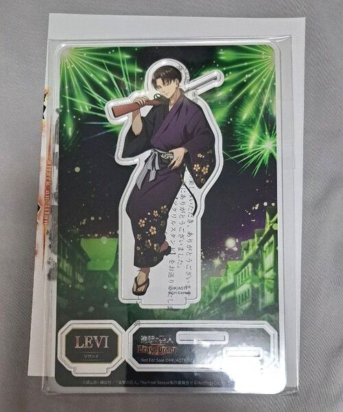リヴァイ ブレオダ アクリルスタンド 進撃の巨人 アクスタ