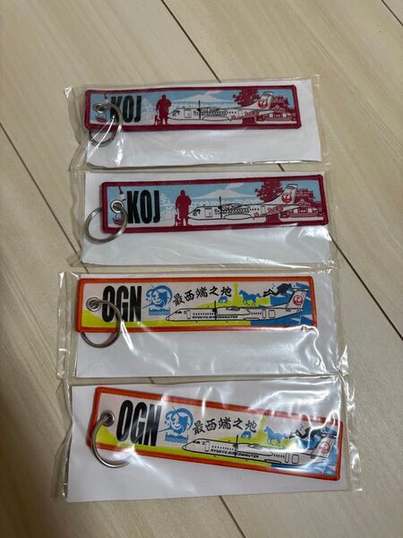 JALフライトタグ OGN KOJ 鹿児島 与那国島 沖縄