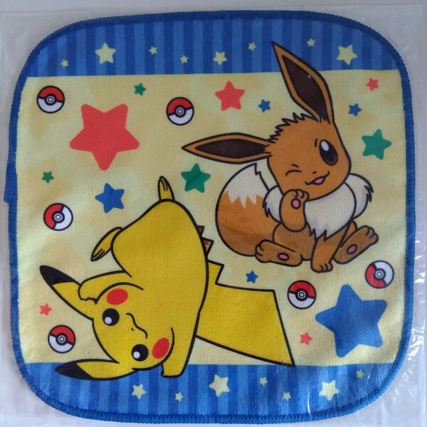 ポケモン ハンドタオル ピカチュウ イーブイ