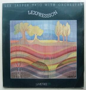◆ 未開封・希少 ◆ LEX JASPER Trio With Orchestra / Lexpression ◆ Limetree MLP 0016 (オランダ盤) ◆ V