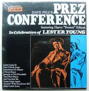 ◆ 未開封・希少 ◆ DAVE PELL / Prez Conference featuring HARRY SWEETS EDISON ◆ GNP Crescendo GNPS 2122 ◆