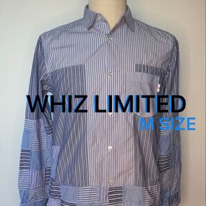 WHIZ LIMITED ウィズリミテッド 長袖シャツ クレイジーチェック【美品】Mサイズ