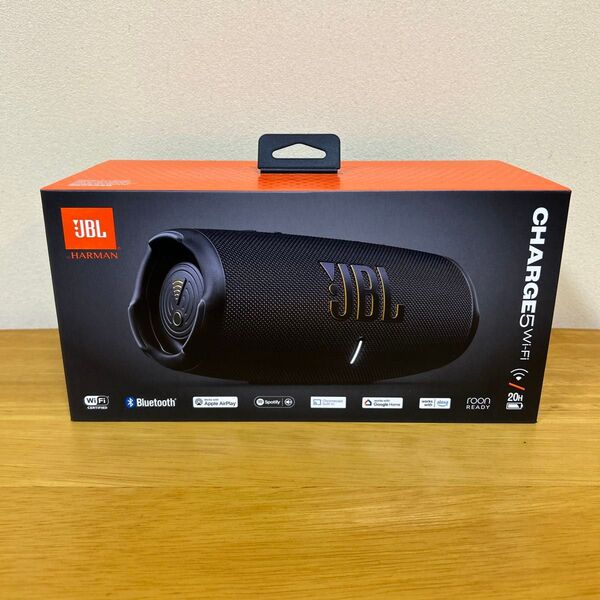新品未開封! JBL CHARGE5 ブラック Wi-Fi Charge ポータブル