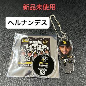 ソフトバンクホークスアクリルフィギュアキーホルダー2025 ヘルナンデス