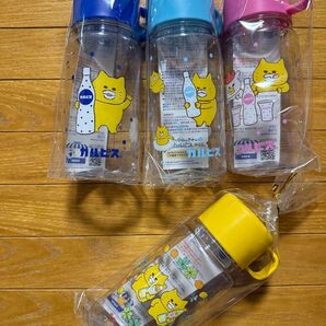 ノラネコぐんだんコラボデザインカルピスのコップ付ボトル全4種メモリ付き!