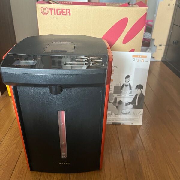 TIGER 蒸気レスVE電気まほうびん とく子さん 3L