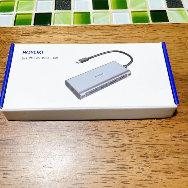 HOYOKI USB Cハブ マルチポートアダプター 9イン1 USB C - HDMIハブ USB Cアダプター 4K HDMI