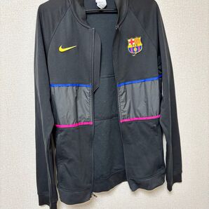 NIKE FCバルセロナ トレーニングジャケット ブラック
