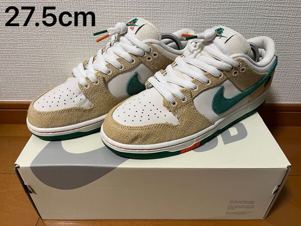 【美品】Jarritos × Nike SB Dunk Low "Phantom and Malachite" ハリトス 27.5