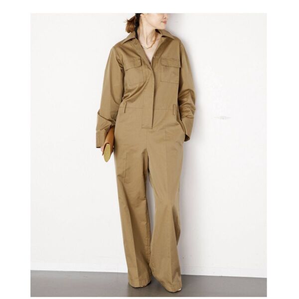Deuxieme Classe Stylish Jumpsuit カーキ38