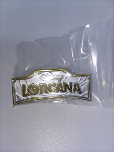 ロルカナ ピンバッジ タイトル ロゴ 白 インクランド来訪大会 限定