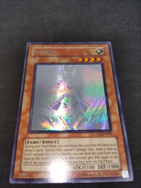 オネスト HONEST ホロ ホログラフィク英語 LODT 遊戯王