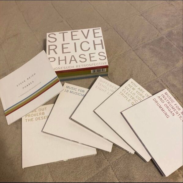 スティーブ ライヒ PHASES CD Steve Reich