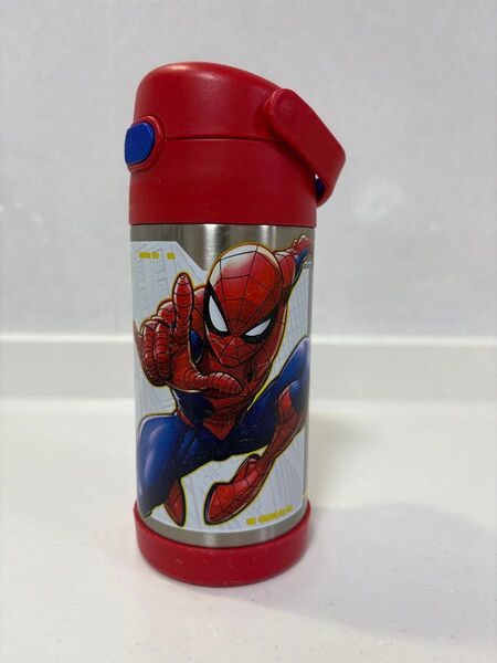 【サーモス】スパイダーマン 子ども用水筒 350ml 赤 保育園 ステンレスボトル