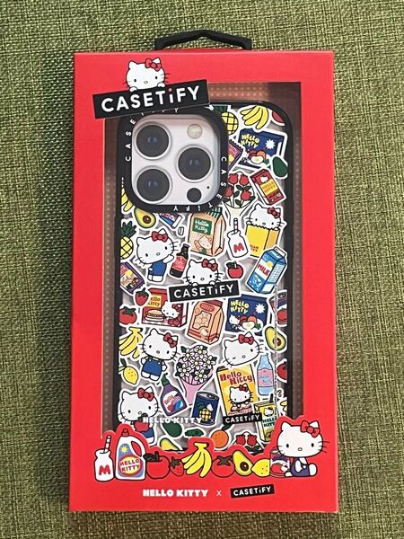ケースティファイ CASETIFY ハローキティ iPhone15Pro用ケース