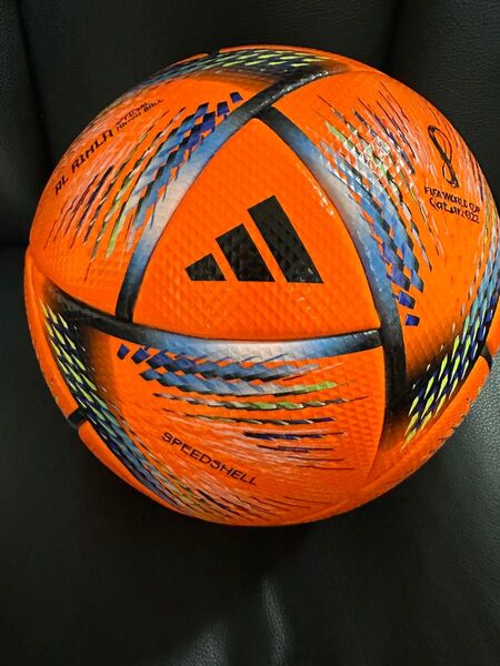 アルリフラ プロ 公式試合球 ソーラーオレンジ 新品未使用 5号球 サッカーボール ワールドカップ カタール adidas