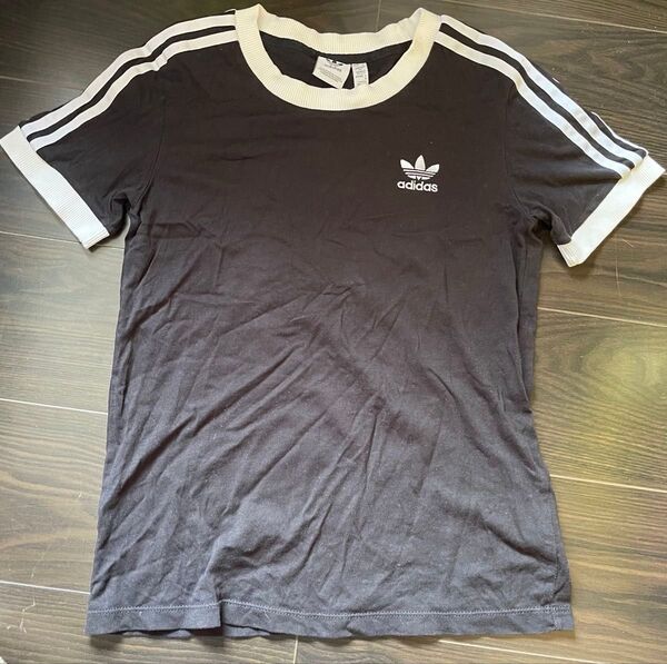 【adidas】リンガーTシャツ