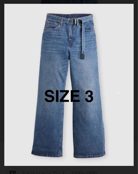 sacai x LEVI'S Denim Pants "Blue" size 3