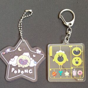 TREASURE TRUZ PODONG アクリルキーホルダー 2個セット トレジャー ポドン ジョンファン