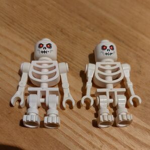 LEGO レゴ ミニフィグ ガイコツ 2体