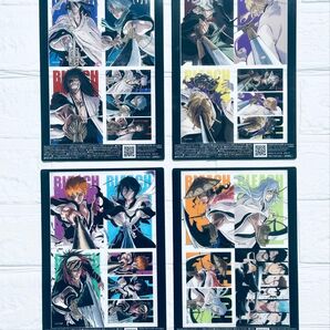 セブンイレブン ブリーチ BLEACH 千年血戦篇 クリアシート 全4種セット