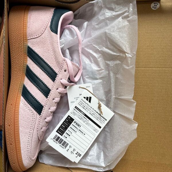 adidas Originals HANDBALL SPEZIAL W ピンク 23cm 未使用