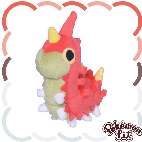 ケムッソ ポケモンセンター Pokmon fit 公式 正規品 マスコット ぬいぐるみ 任天堂 虫 イモムシ 昆虫 幼虫
