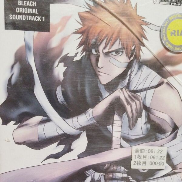 CD TV Animation BLEACH Original Soundtrack 1 通常盤 レンタル落ちCD
