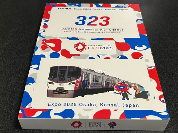 TOMIX 323系 大阪・関西万博 ラッピング電車 レール付きセット 会場限定品