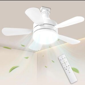 【大特価】LEDシーリングファンライト 28W 省エネ 天井ライト 常夜灯 コンパクト 6-8畳 シーリングファン 寝室