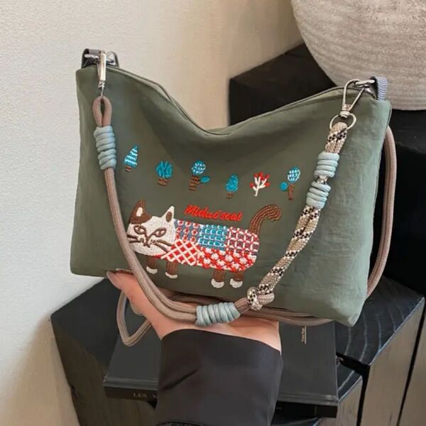 ショルダーバッグ バッグ 猫