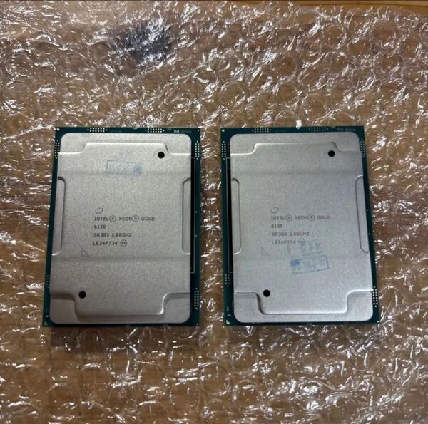 Intel Xeon Gold 6138 20コア40スレッド×2