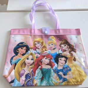 新品未使用 ディズニープリンセス プリンセス プールバッグ ビニールバッグ ビーチバッグ トートバッグ