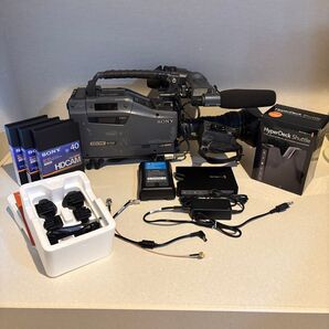 【完動品】SONY HDCAM HDW-790 + HDVF-20A,Canonレンズ+HyperDeck Shuttle2など