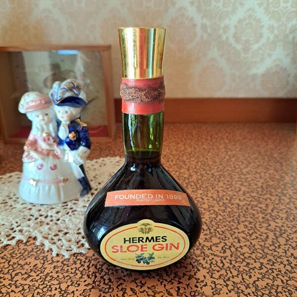 HERMES SLOE GIN 古酒 未開栓 エルメス スロージン サントリー SUNTORY