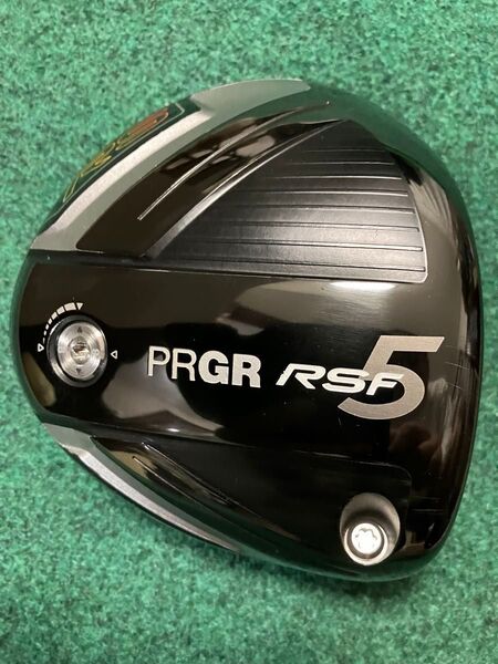 PRGR RS5 F10.5度ドライバーヘッドとヘッドカバー