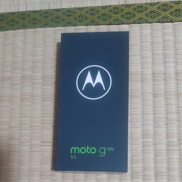 moto g53y 5G 6.5インチ メモリー4GB ストレージ128GB インクブラック ワイモバイル