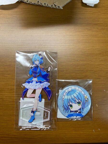 ひきこまり吸血姫の悶々DMMスクラッチ アクリルスタンドヴィルヘイズ&缶バッジ