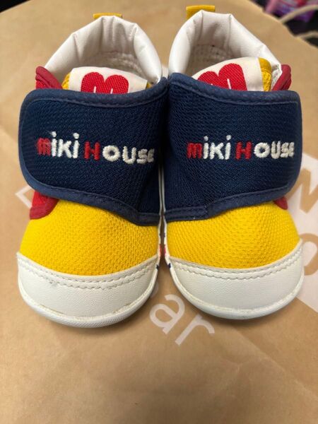 MIKIHOUSE ミキハウス マルチカラー ファーストシューズ 11.5cm スニーカー ベビー 赤ちゃん 通園